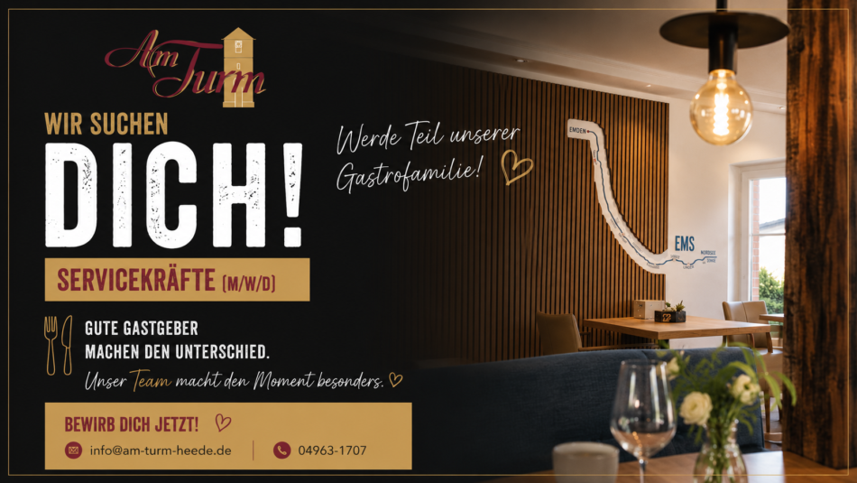 Servicekraft (m|w|d) Wir suchen Verstärkung für unser Team!